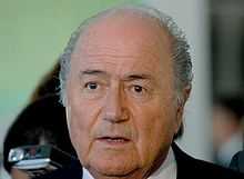 Sepp Blatter, the current President of FIFA