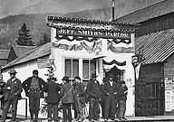 Jeff. Smiths Parlor, Soapy's base of operations1898, during the Klondike gold rush