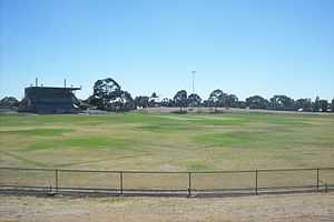 Skinner Reserve in 2014, showing the Chigwidden Stand