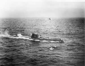 Soviet submarine and U.S. Navy - Blockade Cuban Missile Crisis