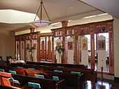 Saint Anne's church interior in 2009 after remodeling