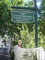 St Aug Zimenez-Fatio House sign01.jpg