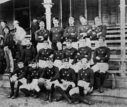 New South Wales Rugby Union team, ca. 1883