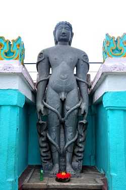 Statue of Bahubali at Gommatagiri