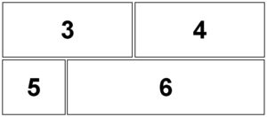 Sunday comic strip panel layout, designed to fill a third of a newspaper page.