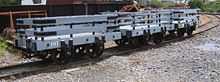 Three TR slate wagons