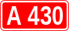 A430 autoroute shield