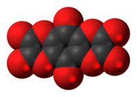 Tetrahydroxy-1,4-benzoquinone bisoxalate molecule