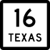 Texas route marker