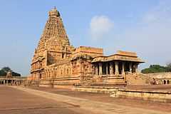 Temple complex with Main Gopuram