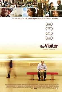 The Visitor theatrical release poster