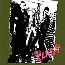 Album cover of The Clash (1977).