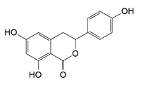 Chemical structure of thunberginol C