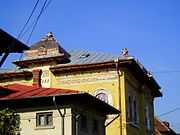 Remarkable roof of house on strada Constanței, No. 7.