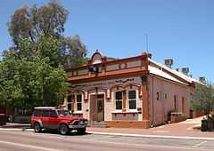 View of building exterior from Stirling Terrace