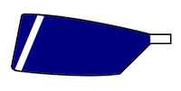 Image showing the rowing club's blade colours