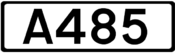 A485 road shield