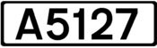 A5127 road shield