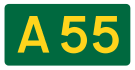 A55 road shield