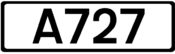 A727 road shield