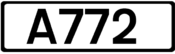 A772 road shield