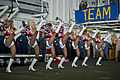 US Navy 120213-N-DX615-530 Seattle Seahawks cheerleaders, the Sea Gals, perform a dance routine for Sailors and Marines aboard the amphibious assau.jpg