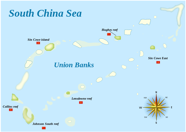 Map of the Union Banks
