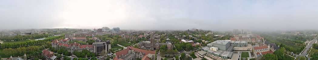 The campus of the University of Chicago.