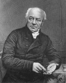 The image depicts geologist William Buckland