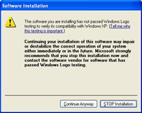 Windows Logo Warning