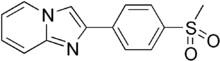 Skeletal formula of zolimidine