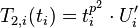 T_{2,i}(t_i)=t_i^{p^2}\cdot U_i^\prime