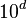 10^d