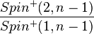 \frac{ Spin^+(2,n-1) }{ Spin^+(1,n-1) }