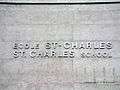 École St-Charles School sign.jpg