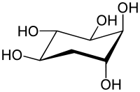 Chemical structure of 5-deoxyinositol