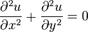  \frac{\partial^2 u}{\partial x^2} + \frac{\partial^2 u}{\partial y^2} = 0