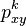 p_{xy}^k