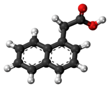 1-Naphthaleneacetic acid molecule