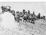 100th Separate Airborne Reconnaissance Company on the top of newly conquered VDV Peak of the Pamir Mountains