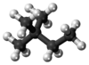 Neohexane molecule