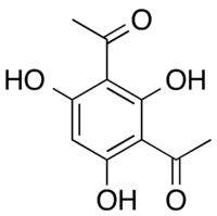 Chemical structure of 2,4-diacetylphloroglucinol