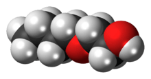 2-Butoxyethanol molecule