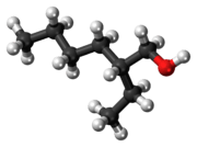 2-Ethylhexanol molecule