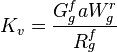 K_v = \frac{G_g^fa W_g^r}{R_g^f}