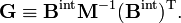 
\mathbf{G} \equiv
\mathbf{B}^\mathrm{int} \mathbf{M}^{-1} (\mathbf{B}^\mathrm{int})^\mathrm{T}.
