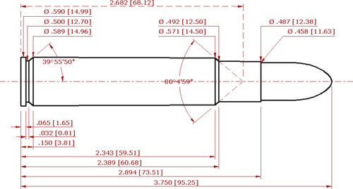 450 Rigby Rimless Schematic