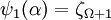 \psi_1(\alpha) = \zeta_{\Omega+1}