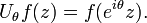 \displaystyle{U_\theta f(z)=f(e^{i\theta}z).}