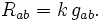 R_{ab} = k\,g_{ab}.